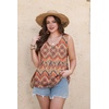 image:imageWIHOLL Womens Tank Tops Loose Casual Summer Tops Eyelet V Neck Basic Sleeveless Shirts Trendy 2026Printboho