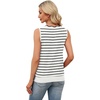 image:imageWIHOLL Womens V Neck Lightweight Sweaters Vest Dressy Casual Trendy Tank Tops AllSeason Cozy OutfitsZblackwhite