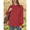 image:imageWIHOLL womens SoftDeep Brick Red