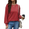 image:imageWIHOLL womens SoftDeep Brick Red