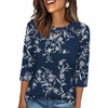 Floral Navy