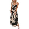 Floral Black Leaves