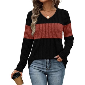 image:imageWIHOLL Womens Sweaters Trendy Tops Long Sleeve Shirts Fall Outfits FashionCaramel