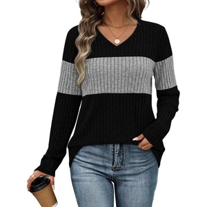 image:imageWIHOLL Womens Sweaters Trendy Tops Long Sleeve Shirts Fall Outfits FashionGrey