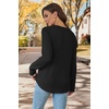 image:imageWIHOLL Long Sleeve Shirts for Women Boho Tops 2026 Fall Fashion ClothesBlack