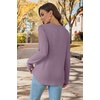 image:imageWIHOLL Long Sleeve Shirts for Women Boho Tops 2026 Fall Fashion ClothesPurple