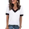 image:imageWIHOLL Womens Tops Boho Summer Outfits 2026 Short Sleeve Shirts with Bottons Beach Vacation Clothes Casual S3XL01white