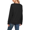 image:imageWIHOLL  Crewneck Sweatshirt  for Women Long Sleeve Shirts Fall OutfitsBlack