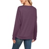 image:imageWIHOLL  Crewneck Sweatshirt  for Women Long Sleeve Shirts Fall OutfitsPurple