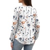 image:imageWIHOLL Blouses for Women Dressy Casual Long Sleeve Shirts Fall FashionWhite Floral