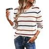 image:imageWIHOLL Fall Outfits for Women 2026 Hollow Out Knit Sweater Fashion ClothingApricot Red Blue