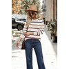image:imageWIHOLL Fall Outfits for Women 2026 Hollow Out Knit Sweater Fashion ClothingApricot Red Blue