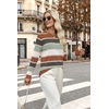 image:imageWIHOLL Fall Outfits for Women 2026 Hollow Out Knit Sweater Fashion ClothingCaramel Green Apricot