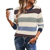 image:imageWIHOLL Fall Outfits for Women 2026 Hollow Out Knit Sweater Fashion ClothingNavy Blue Brown