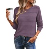 image:imageWIHOLL Fall Outfits for Women 2026 Hollow Out Knit Sweater Fashion ClothingPurple