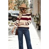 image:imageWIHOLL Fall Outfits for Women 2026 Hollow Out Knit Sweater Fashion ClothingRed Brown Apricot