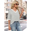 image:imageWIHOLL Oversized 34 Length Sleeve Womens Sweaters Crochet Fall Outfits0white Black