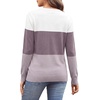 image:imageWIHOLL Sweaters for Women Long Sleeve Fits V Neck Knit 2026 Fall OutfitsDusty Purple
