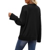 image:imageWIHOLL Womens Sweaters Crew Neck Fall Tops Trendy Long Sleeve Shirts Fashion Womens ClothingBlack