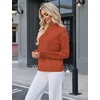 image:imageWIHOLL Womens Sweaters Mock Neck Long Sleeve Tops Fall Outfits Fashion 2026Caramel