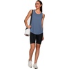 image:imageWIHOLL Workout Tops for Women Summer Athletic Tank Tops Sleeveless Shirts Beach Lightweight Gym ClothesBlue