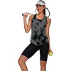 image:imageWIHOLL Workout Tops for Women Summer Athletic Tank Tops Sleeveless Shirts Beach Lightweight Gym ClothesGray Tiedye