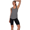image:imageWIHOLL Workout Tops for Women Summer Athletic Tank Tops Sleeveless Shirts Beach Lightweight Gym ClothesGrey
