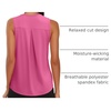 image:imageWIHOLL Workout Tops for Women Summer Athletic Tank Tops Sleeveless Shirts Beach Lightweight Gym ClothesHot Pink