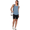 image:imageWIHOLL Workout Tops for Women Summer Athletic Tank Tops Sleeveless Shirts Beach Lightweight Gym ClothesMisty Blue