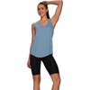 image:imageWIHOLL Workout Tops for Women Summer Athletic Tank Tops Sleeveless Shirts Beach Lightweight Gym ClothesMisty Blue