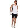 image:imageWIHOLL Workout Tops for Women Summer Athletic Tank Tops Sleeveless Shirts Beach Lightweight Gym ClothesWhite