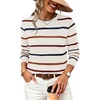 image:imageWIHOLL Fall Outfits for Women 2026 Hollow Out Knit Sweater Fashion ClothingApricot Red Blue