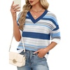 1-blue Striped